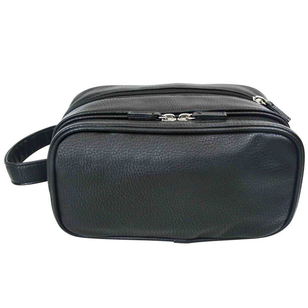 Mister deluxe black double zip wash bag | Wicked Sista | Cosmetic Bags ...